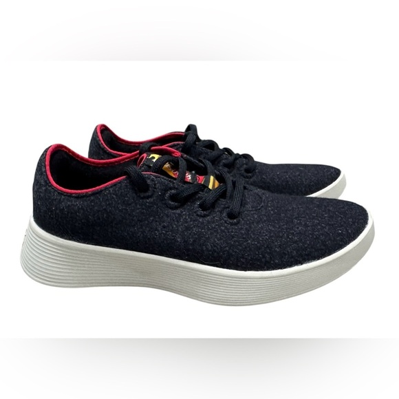 Women’s Allbirds Wool Runner 2 Gray & Red Lace Up Sneakers: 7.5 - Picture 4 of 11